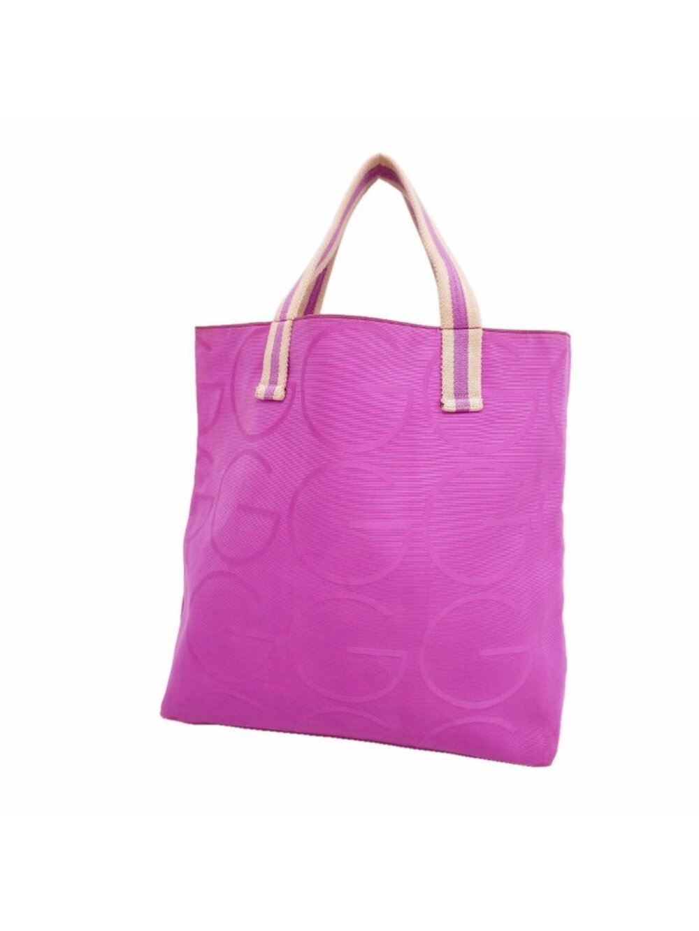 Gucci Tote Bag Canvas Pink